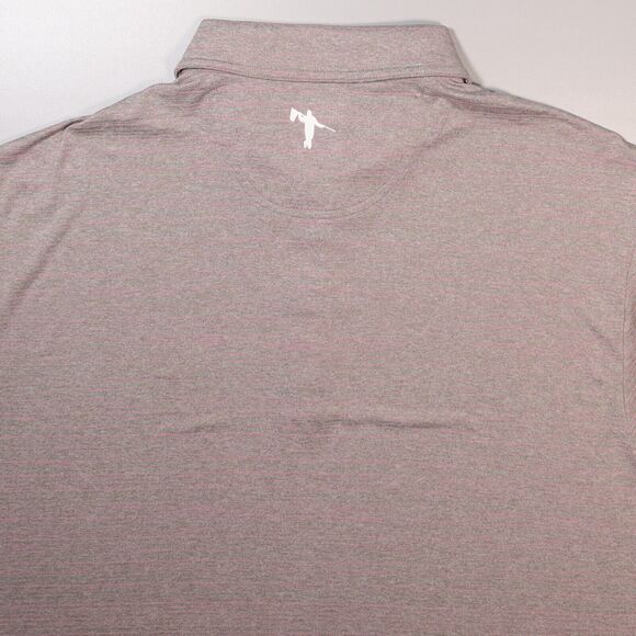 Anderson Ord Men’s XL Performance Golf Polo Shirt Gray Stripe Short Sleeve - Picture 4 of 8